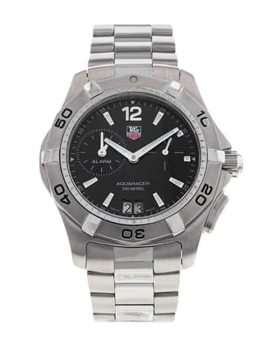 Tag Heuer Aquaracer Black Baton Dial Bracelet Strap